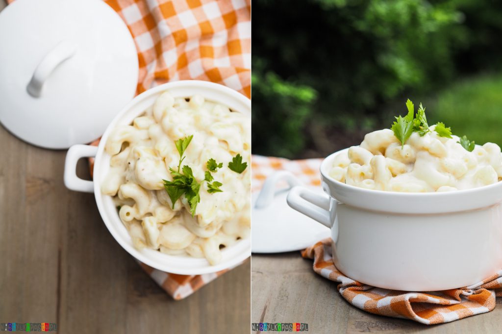 Makaron z serem amerykański mac & cheese przepis
