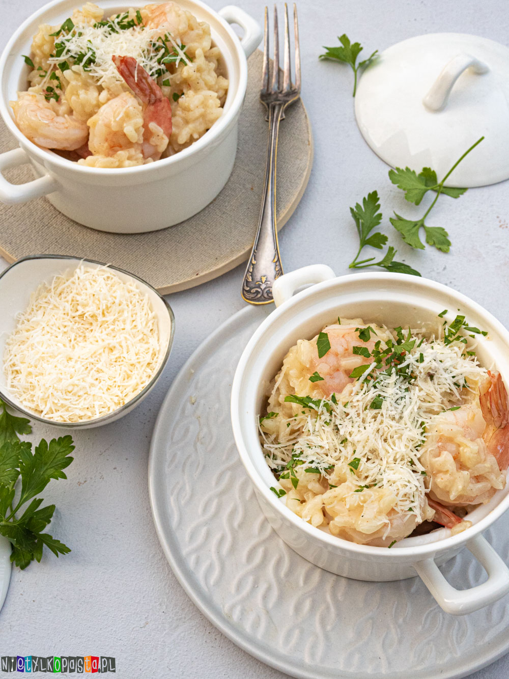 Risotto z krewetkami