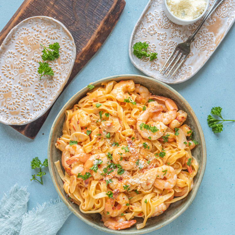 Ravioli z krewetkami przepis z nietylkopasta.pl