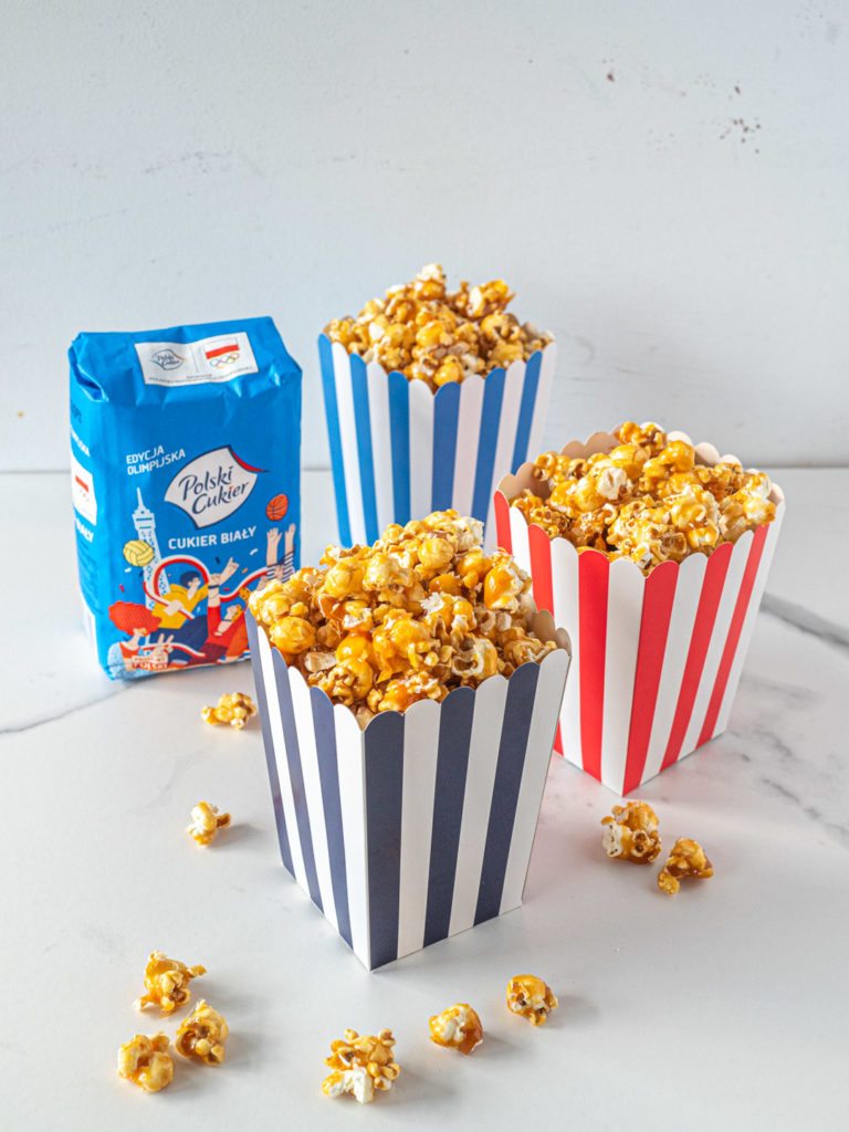 popcorn karmelowy