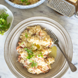 risotto carbonara