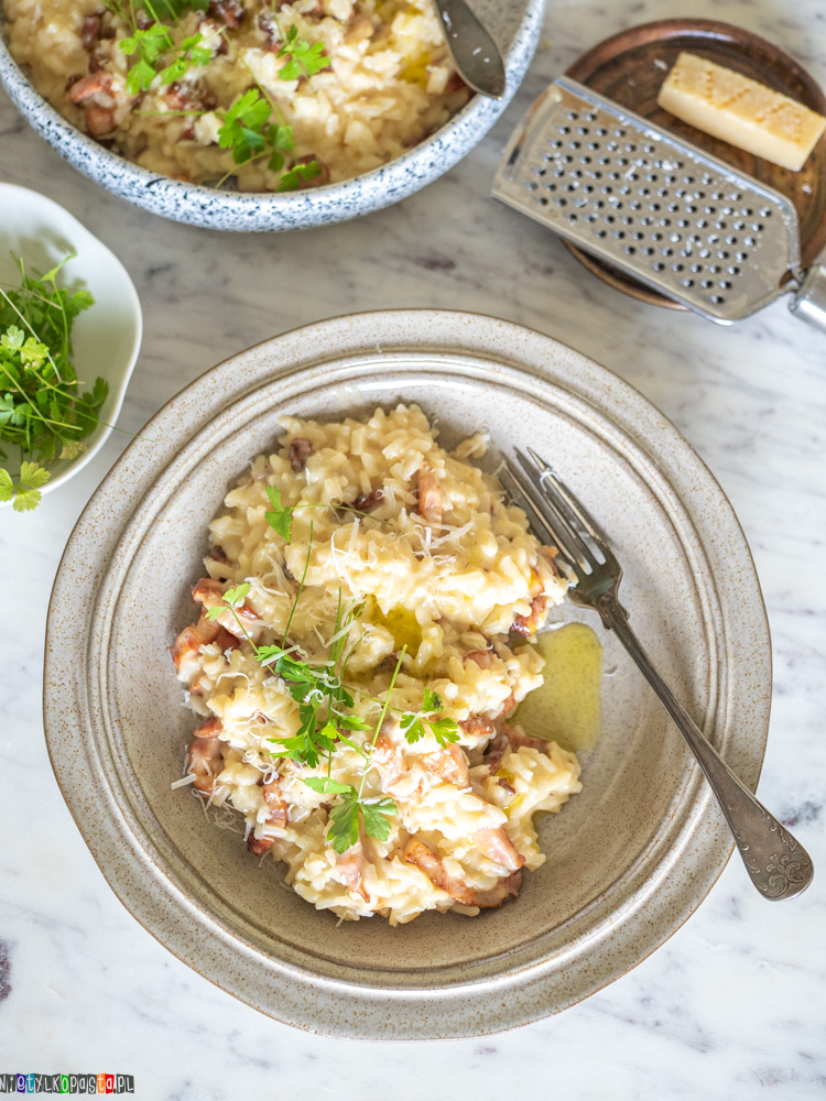 risotto carbonara
