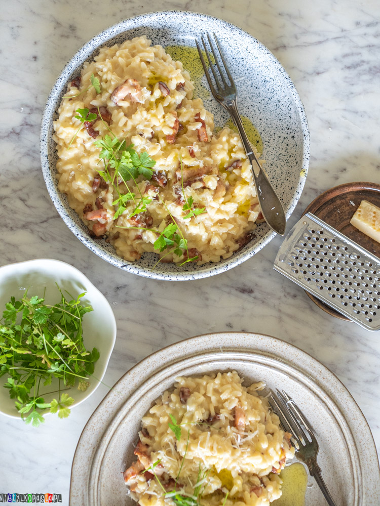 risotto carbonara